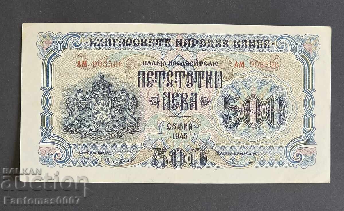 500 LEVA 1945 UNC