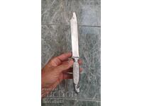 Old knife with a horse head