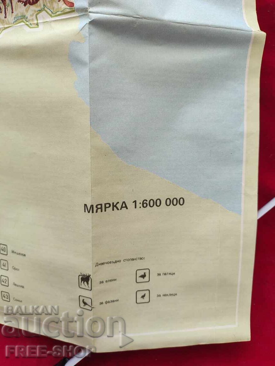 Стара карта дивечът в България с цена € 1.99 | 3.89 лв. Стара карта дивечът в България с цена € 1.99 | 3.89 лв.