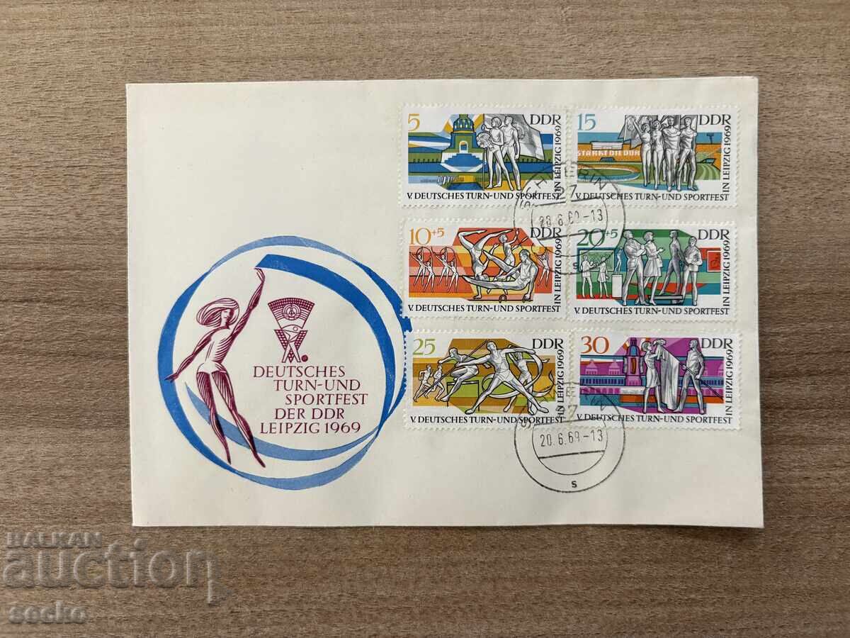 GDR - First Day Cover - Festival of German... (1969) GDR - First Day Cover - Festival of German... (1969)