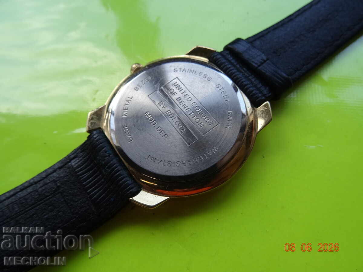 CEAS DE COLECȚIE QUARTZ BY BULOVA BENETTON - 5 CEAS DE COLECȚIE QUARTZ BY BULOVA BENETTON - 5
