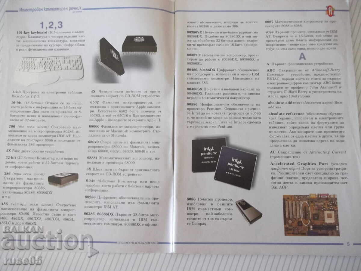 Licitație Carte "Dicționar informatic ilustrat - Colectiv" - 80 pag