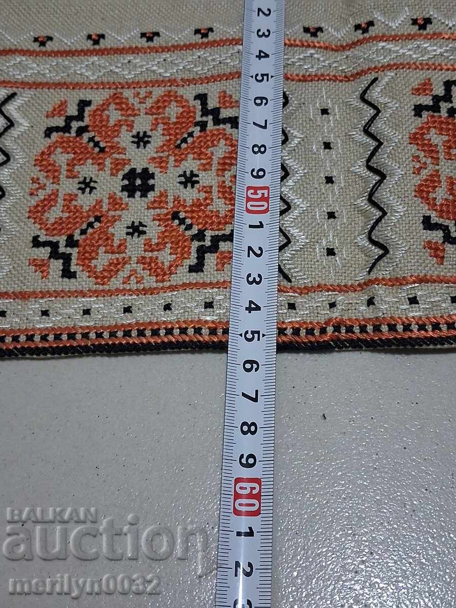Cec brodat vechi, fata de masa, milo, broderie bulgara - 6