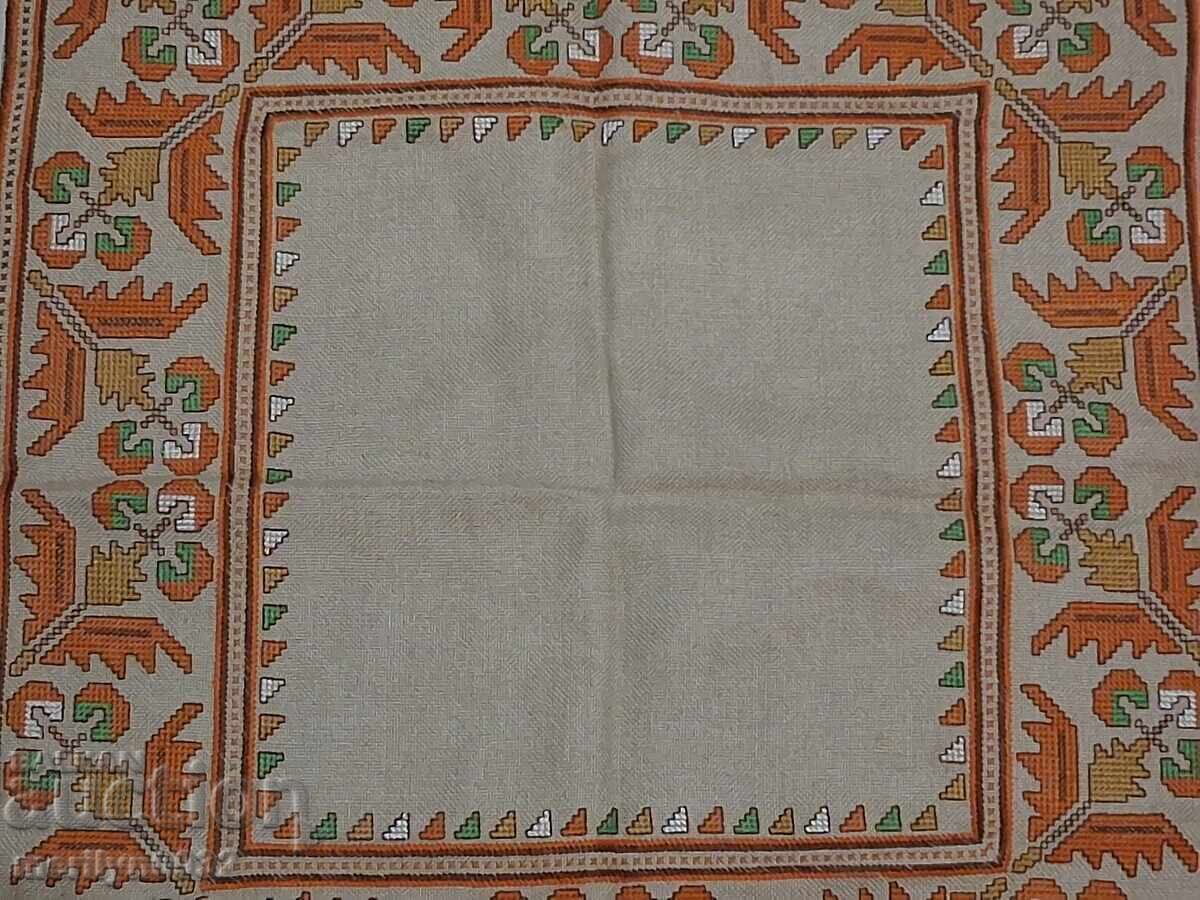 Cec brodat vechi, fata de masa, milo, broderie bulgara - 7