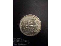 2 lire 1916 AU Italia argint