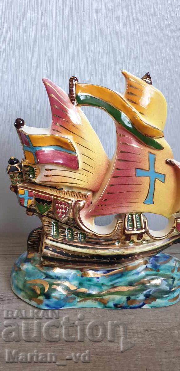 Porcelain ship with price € 60.00 | 117.35 BGN Porcelain ship with price € 60.00 | 117.35 BGN