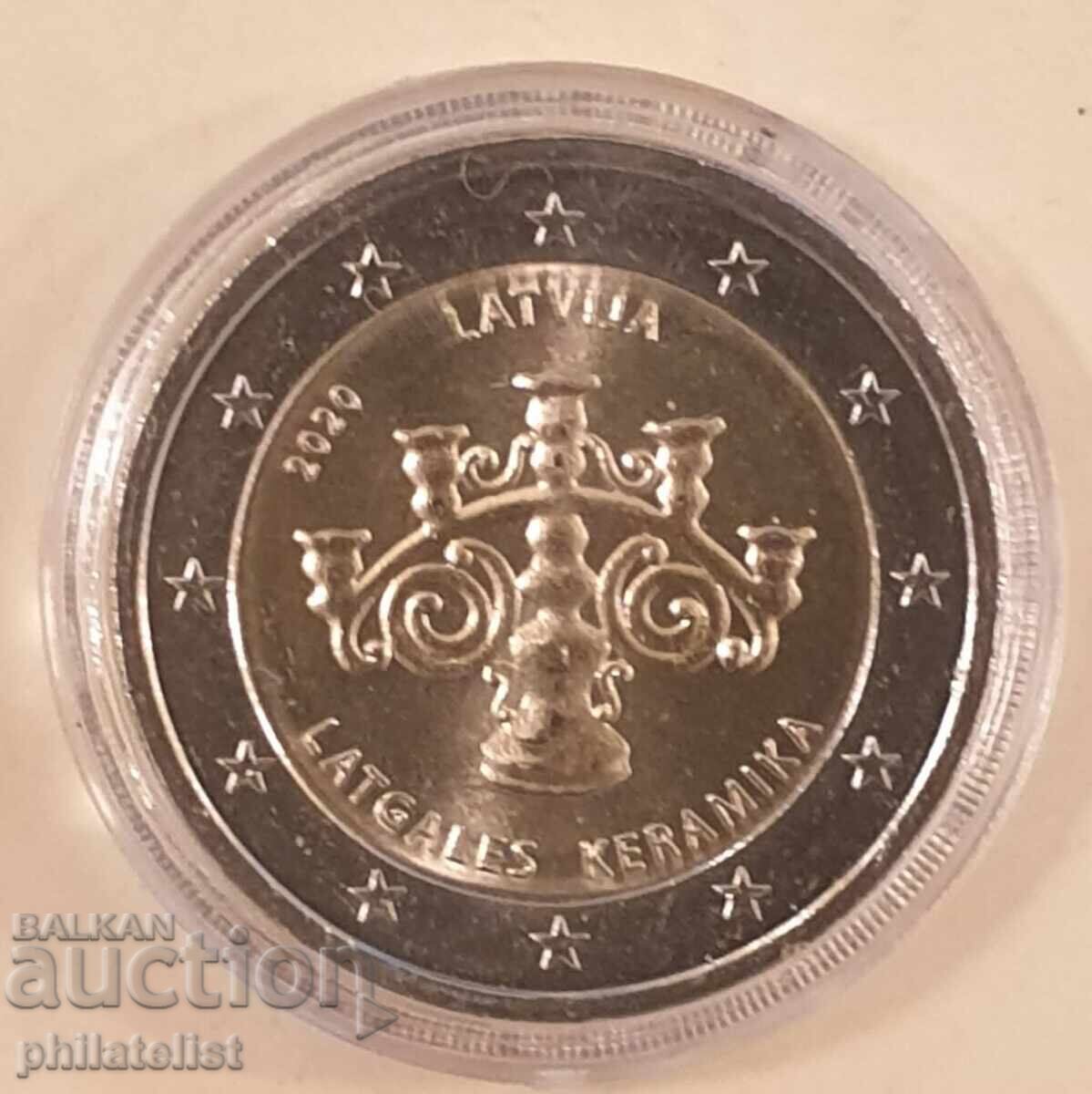 Letonia 2020 - 2 euro - Ceramică din Latgale UNC /c Letonia 2020 - 2 euro - Ceramică din Latgale UNC /c