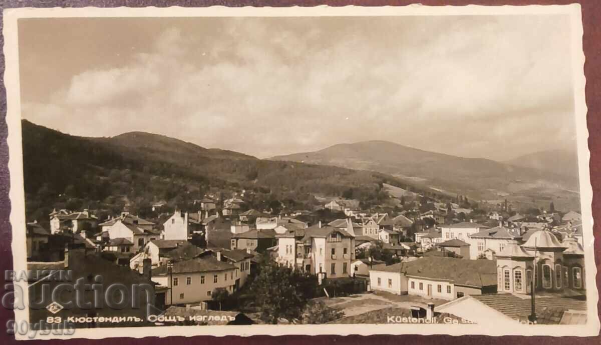 Ταχυδρομικό δελτάριο 1939 Κιουστεντίλ