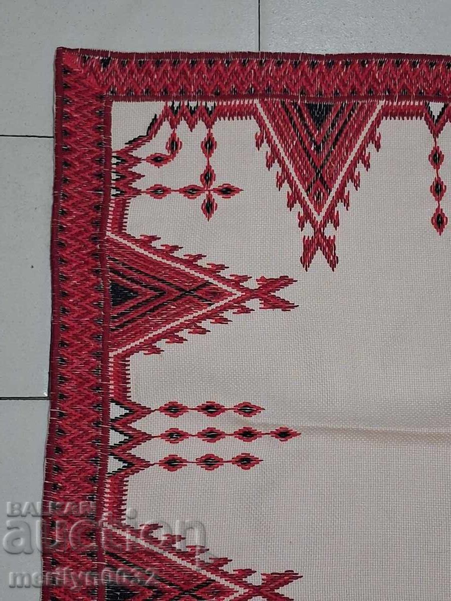 Cec brodat vechi, fata de masa, milo, broderie bulgara - 7