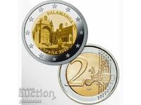 Spania 2025 – 2 euro – Orașul vechi din Salamanca UNC