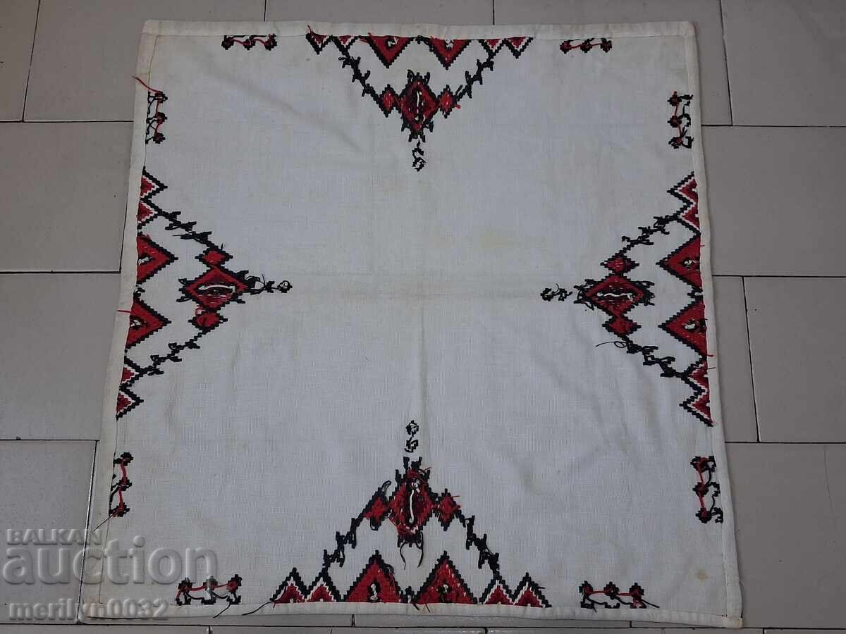 Cec brodat vechi, fata de masa, milo, broderie bulgara - 6