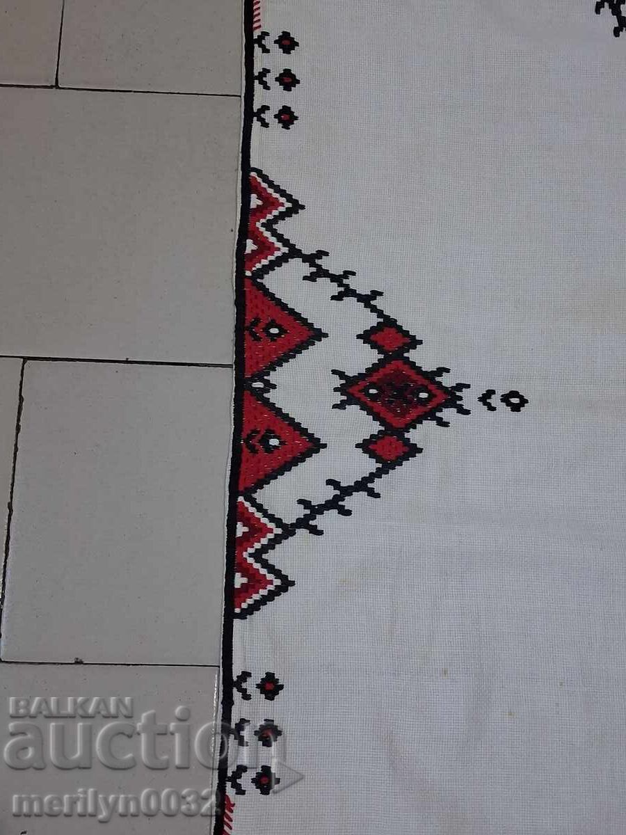 Cec brodat vechi, fata de masa, milo, broderie bulgara - 7