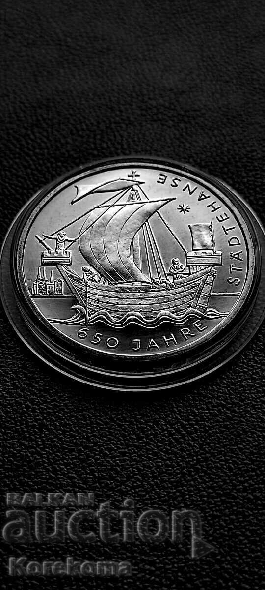 10 Ευρώ 2006. Hanse. Ασήμι από την 1η Βουλγαρική Ζώνη Κυκλοφορίας. Διάβασε την περιγραφή!