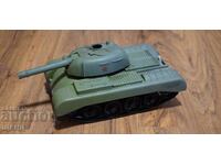 Jucărie veche rusească din plastic, model tanc