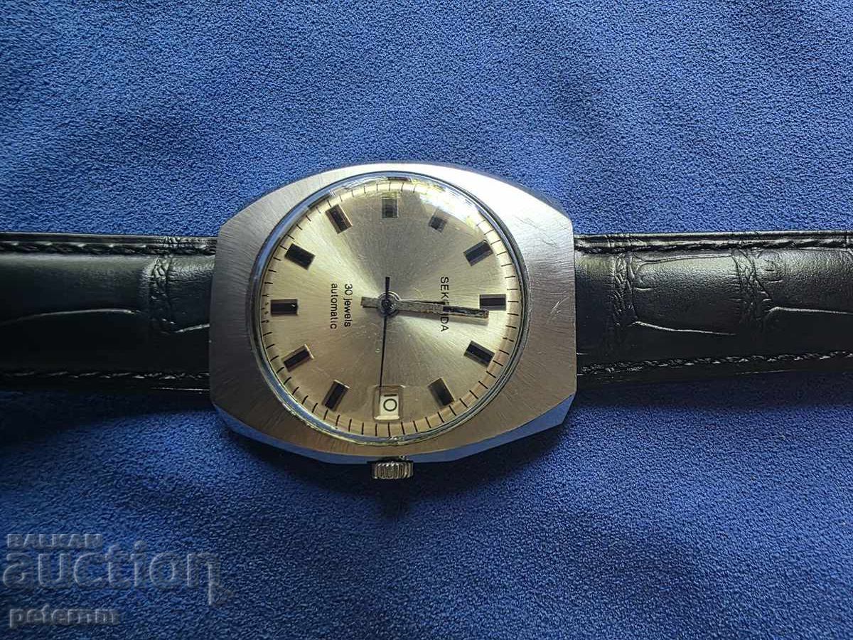 Παράδοση Sekonda Automatic Date 30jewels Σπάνιο