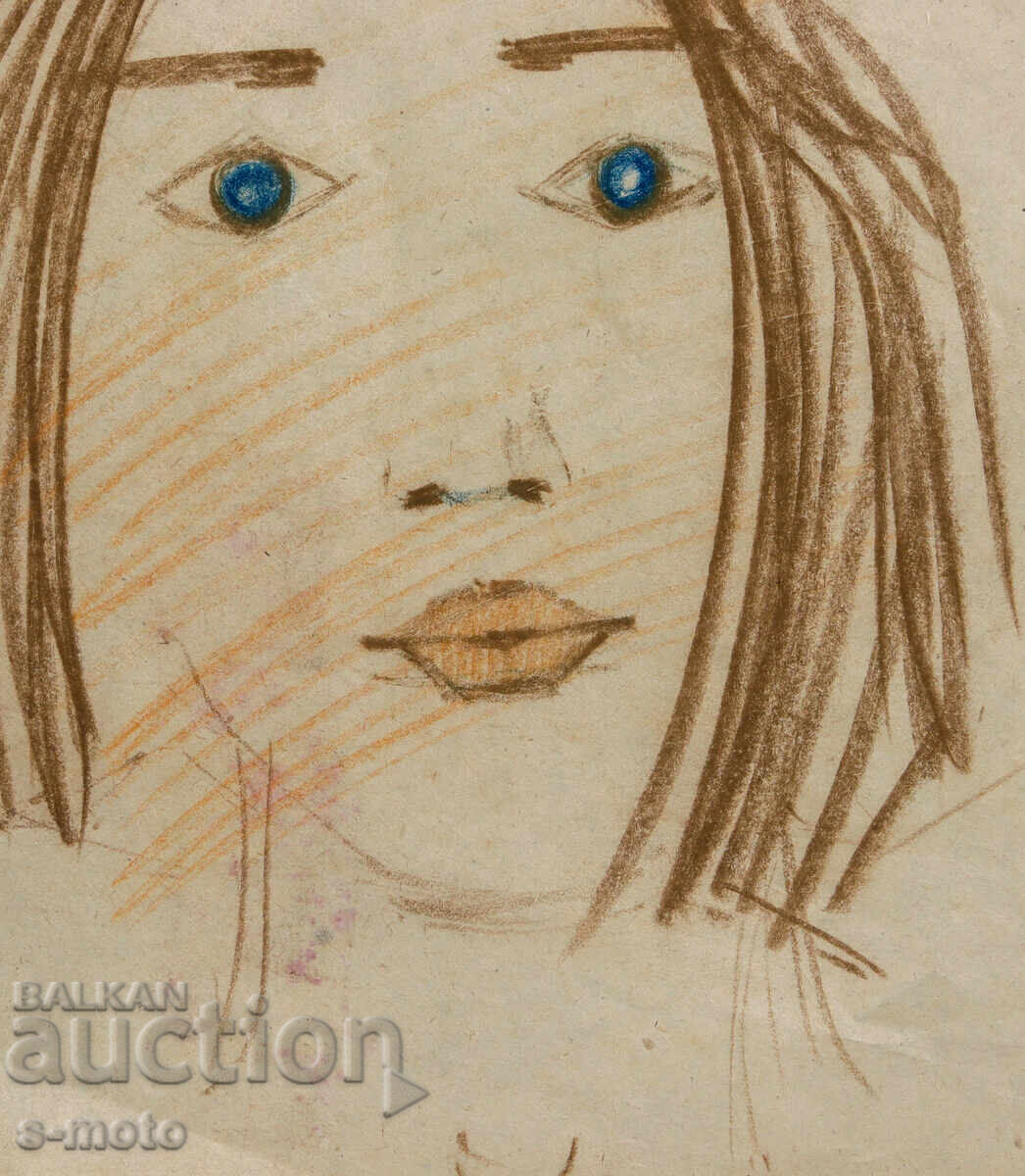 Dimitri Lyubenov pastel portrait drawing - 5 Dimitri Lyubenov pastel portrait drawing - 5