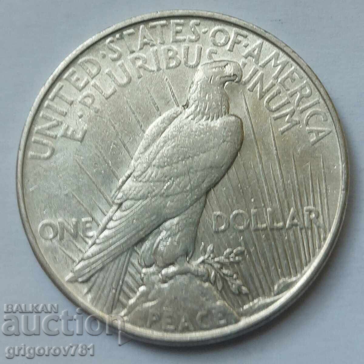 1 dolar argint SUA 1922 - monedă de argint cu preț € 71.00 | 138.86 BGN