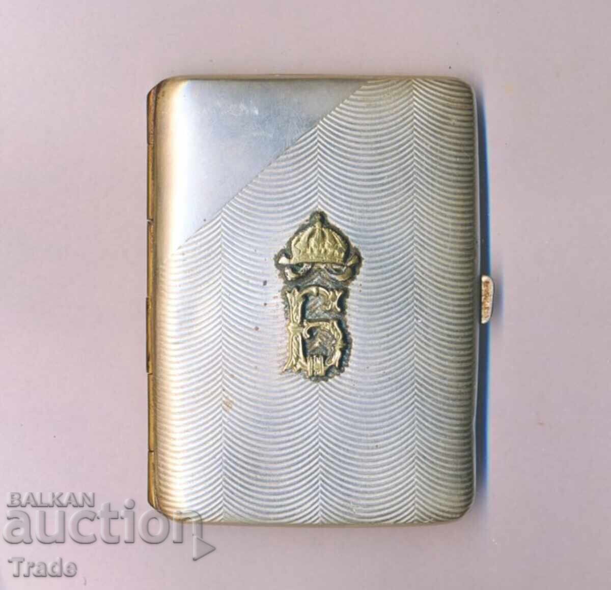 Tabacheră Țar Boris al III-lea monogramă