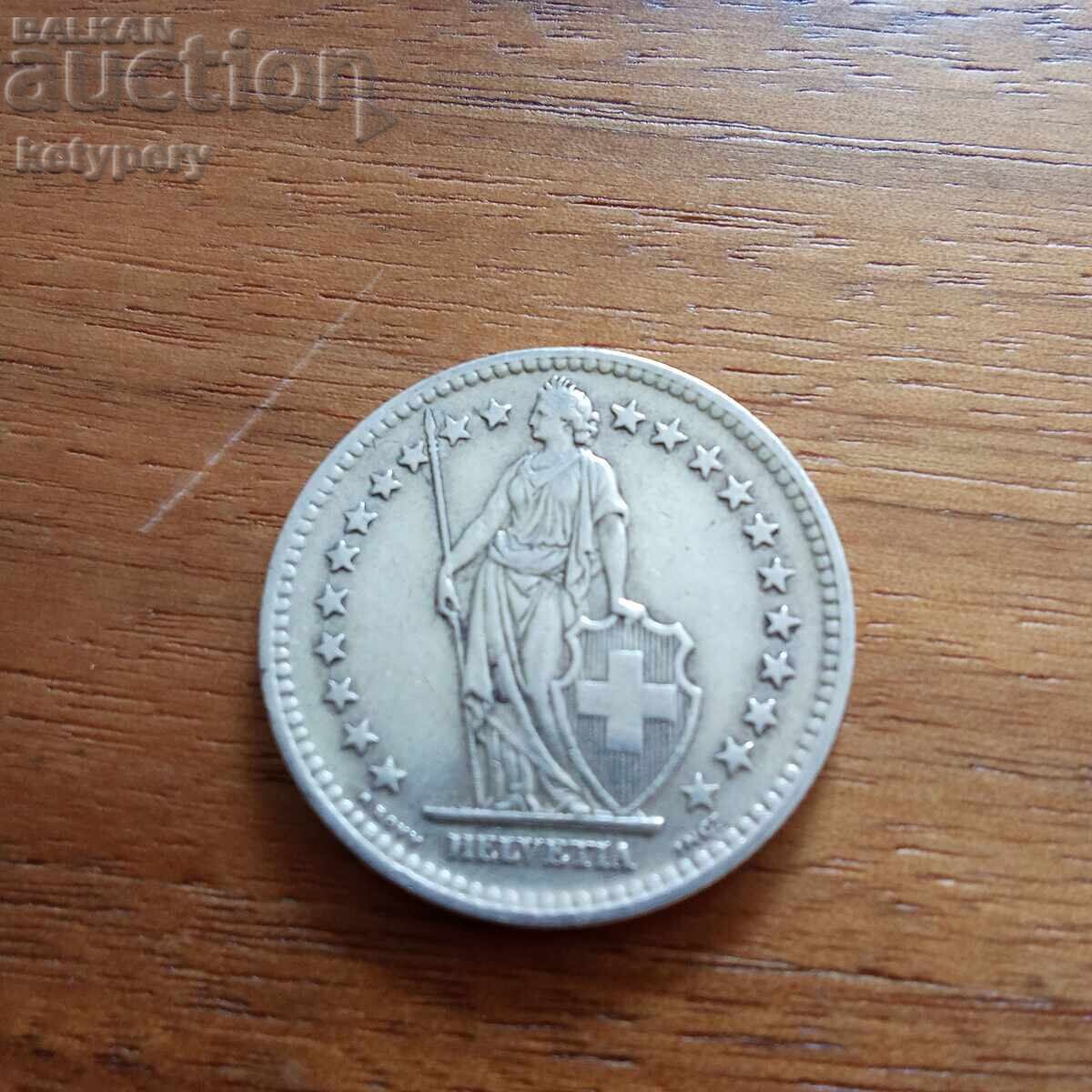 2 franci 1946 Elveția cu preț € 10.00 | 19.56 BGN