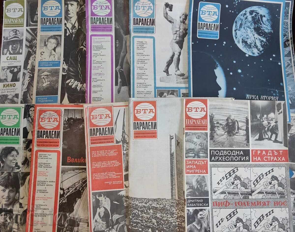 LOT 70 REVISTE SOCIALISTE BTA PARALELE REVISTĂ - 7