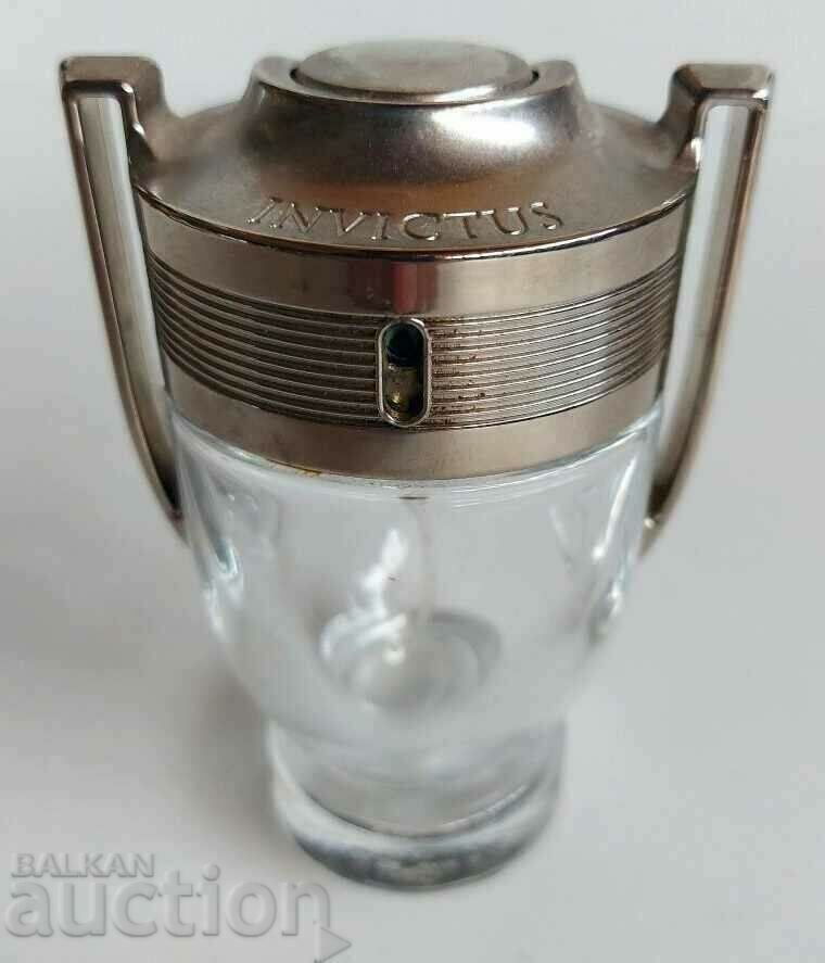 СТЪКЛЕНО ШИШЕ ОТ ПАРФЮМ PACO RABANNE INVICTUS ПРАЗНО