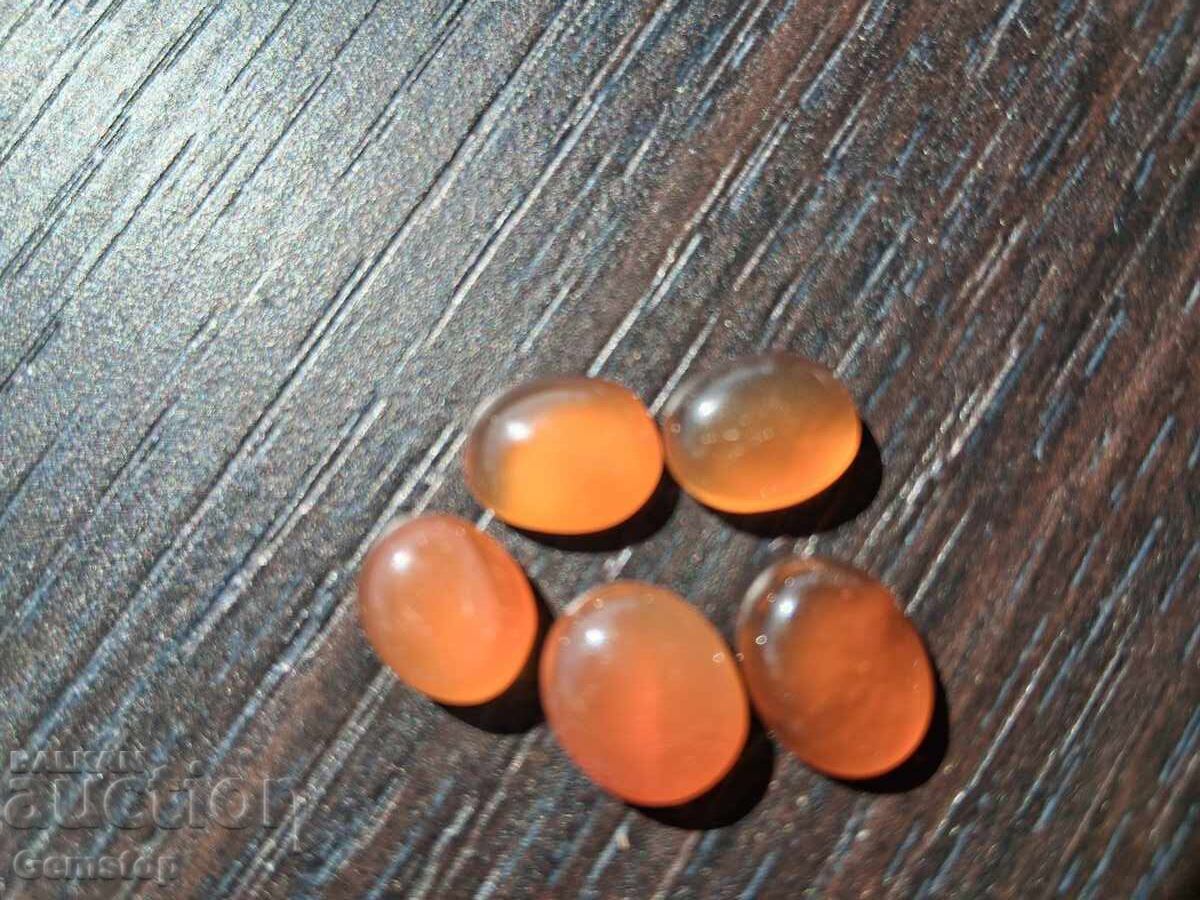 LOW START! 15 pcs. natural chalcedony lot from 1 BGN! with price € 3.50 | 6.85 BGN