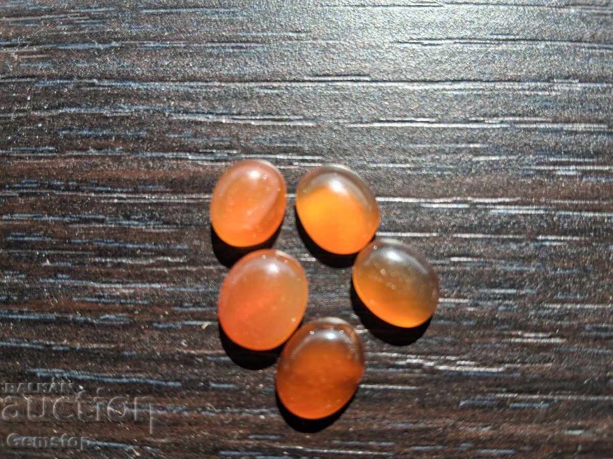Delivery of LOW START! 15 pcs. natural chalcedony lot from 1 BGN!