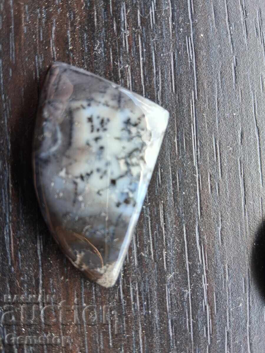 Licitație Ofertă! 50 buc. set opal dendritic natural caboșon 1c!