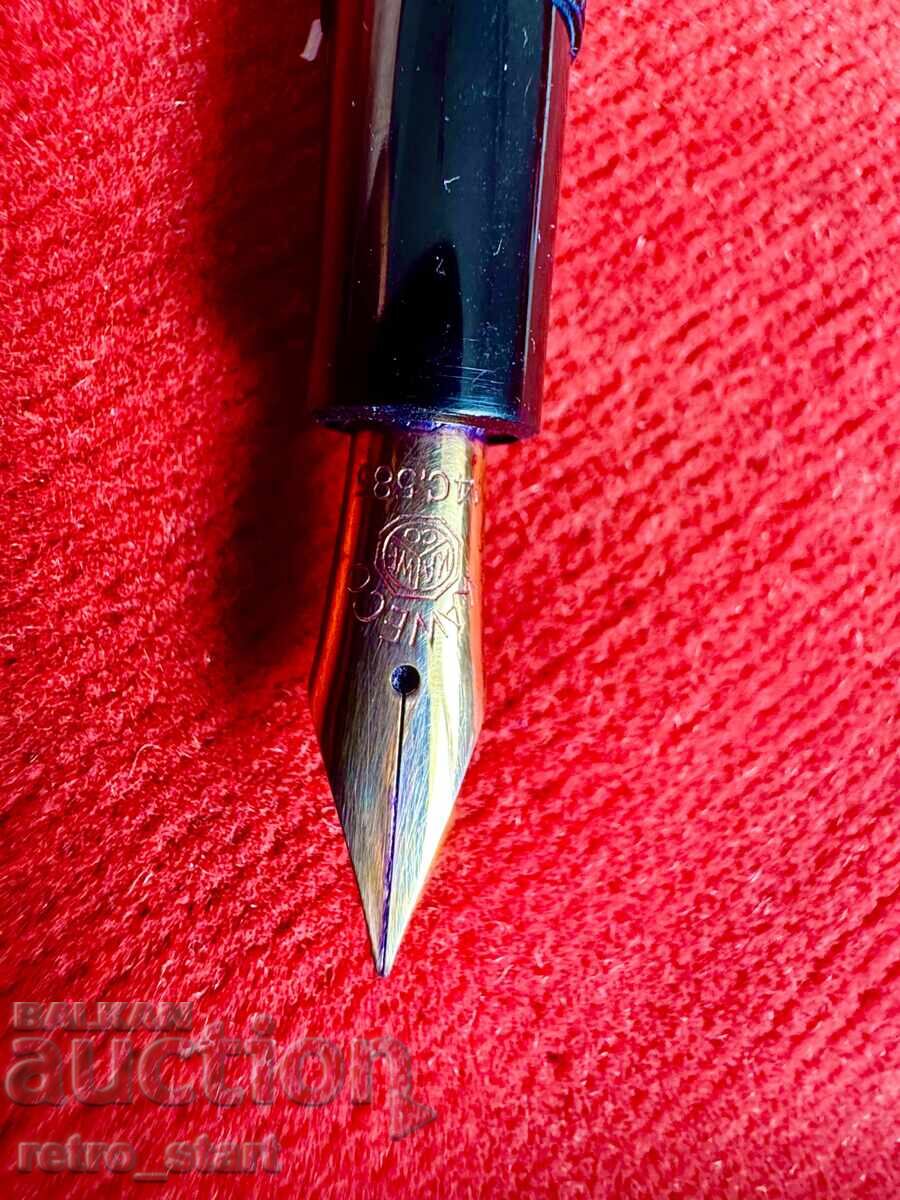 Παράδοση KAWECO Πένα με χρυσή μύτη 14 καρατίων, vintage Παράδοση KAWECO Πένα με χρυσή μύτη 14 καρατίων, vintage