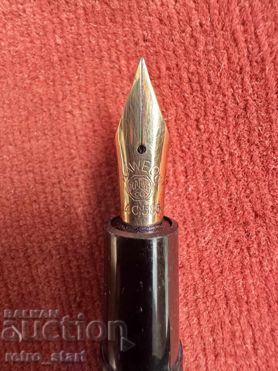 KAWECO Πένα με χρυσή μύτη 14 καρατίων, vintage KAWECO Πένα με χρυσή μύτη 14 καρατίων, vintage