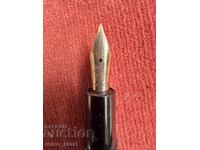 KAWECO Stilou cu peniță din aur de 14 carate, vintage