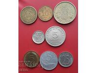 Lot mixt de 8 monede