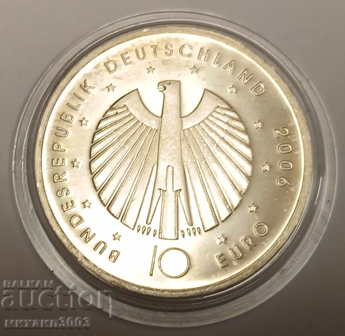 Germania 10 euro 2006 argint puritate 925/1000 - 18 grame