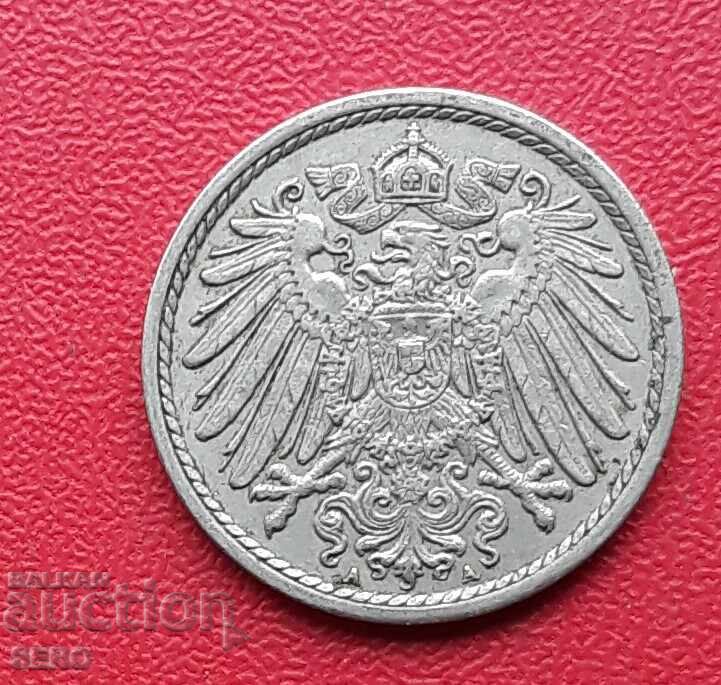 Germania-5 Pfennig 1914 A-Berlin cu preț € 0.50 | 0.98 BGN Germania-5 Pfennig 1914 A-Berlin cu preț € 0.50 | 0.98 BGN
