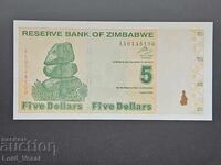 Zimbabwe 5 Dolari 2009 UNC
