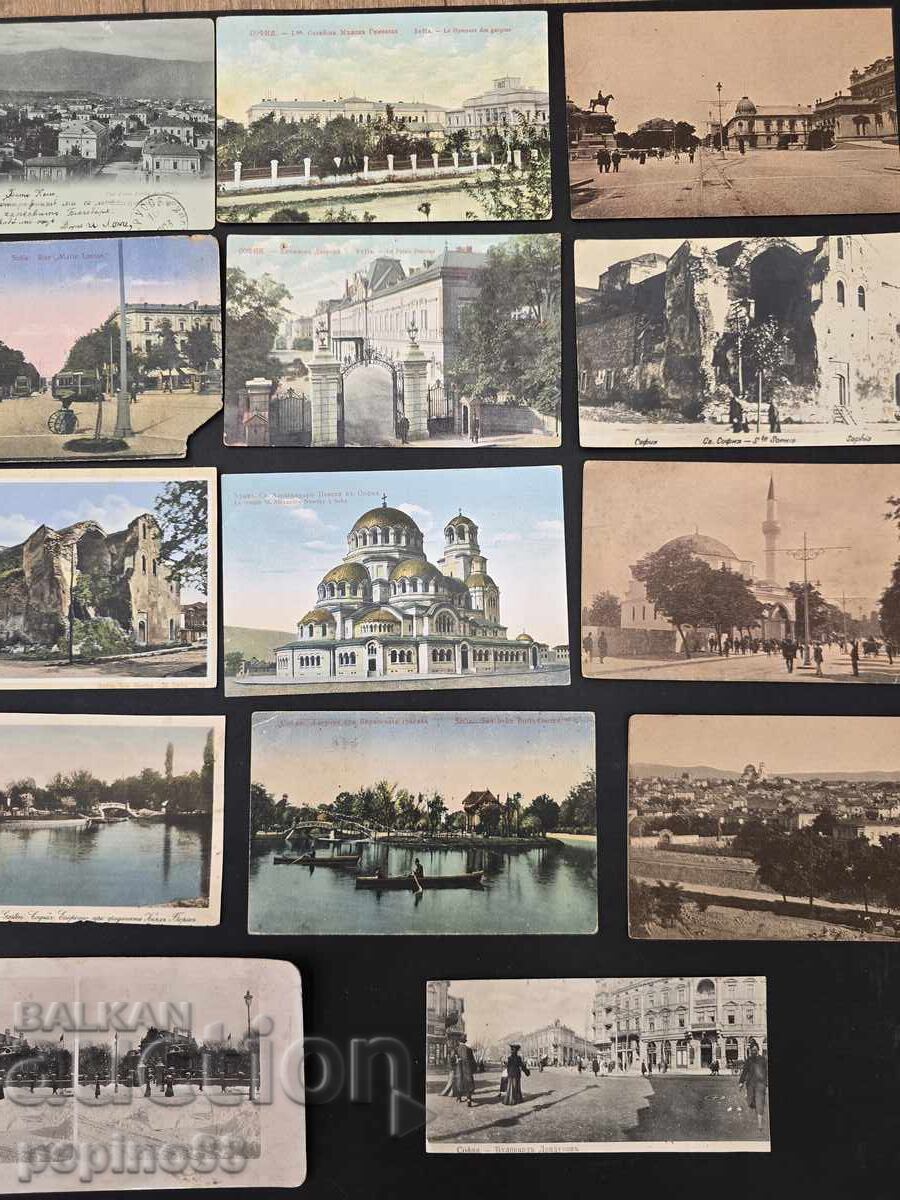 Delivery of B.Z.C. Lot 17 Postcards Old Sofia Delivery of B.Z.C. Lot 17 Postcards Old Sofia
