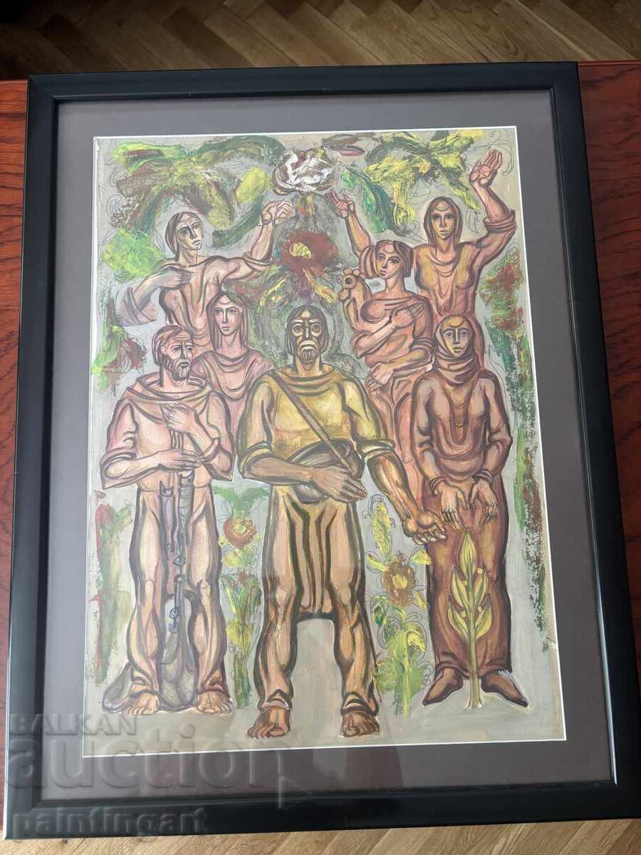 FĂ O OFERTĂ-BORIS KOTSEV(1908 - 1959)-ÎNDRĂGOSTIT DE VIAȚA NATALĂ