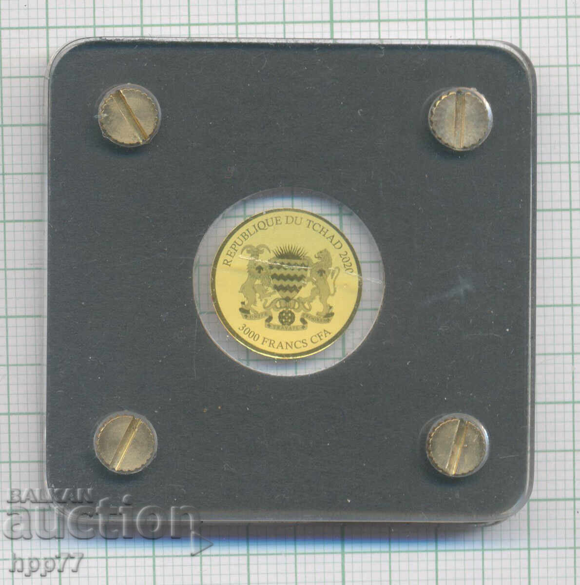 Златна монета  1 с цена € 22.21 | 43.44 лв.