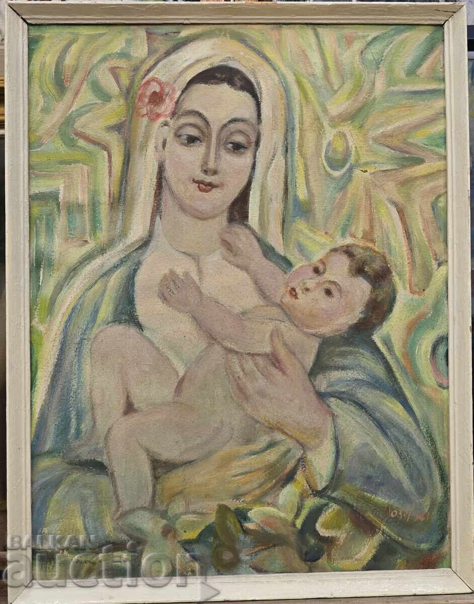 B.Z.Ts Georgi Lazov /1904-1987/ Madonna B.Z.Ts Georgi Lazov /1904-1987/ Madonna