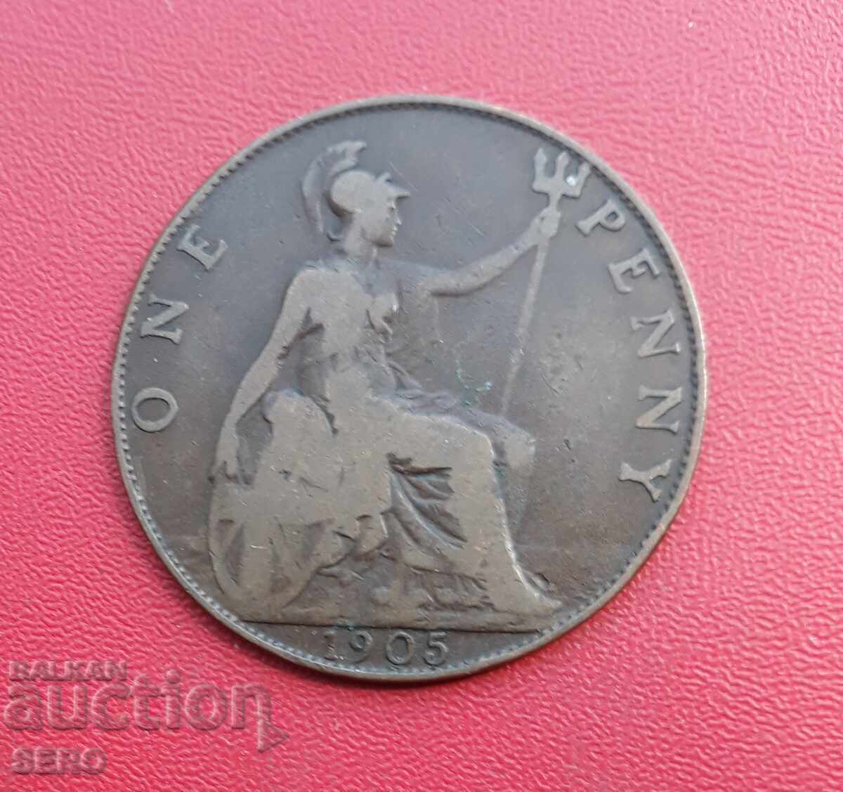 Great Britain - 1 penny 1905