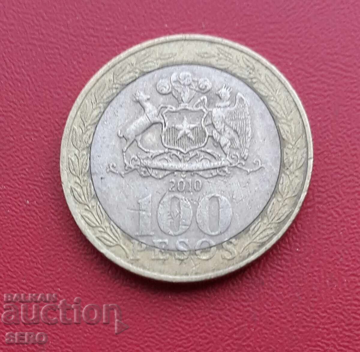 Chile-100 pesos 2010
