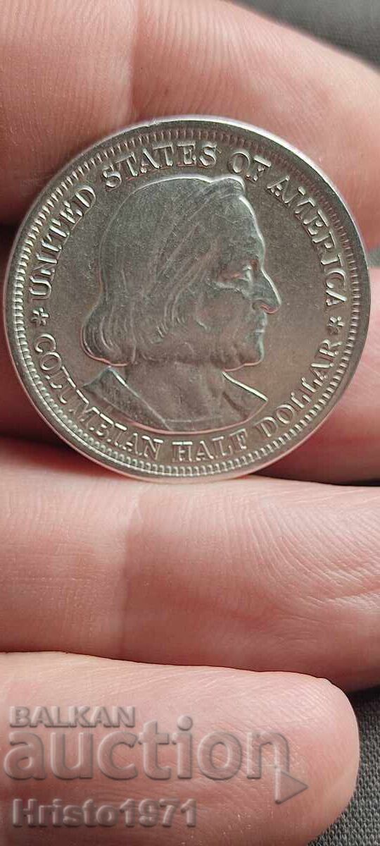 1/2 dolar 1893