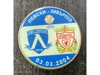 2369 България знак Левски Ливърпул 2004г.