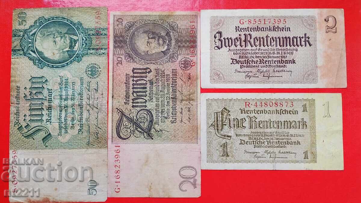 Банкноти сет Германия