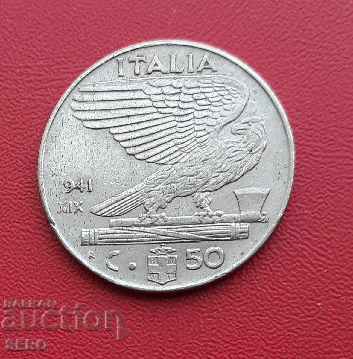 Italia - 50 de cenți 1941/anul XIX
