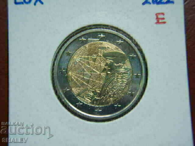 Livrarea 2 euro 2022 Luxemburg „Erasmus” 2 euro
