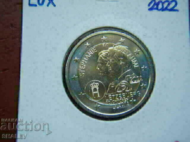 2 euro 2022 Luxemburg „10 ani”(2) /Luxemburg/ Unc 2 euro 2 euro 2022 Luxemburg „10 ani”(2) /Luxemburg/ Unc 2 euro