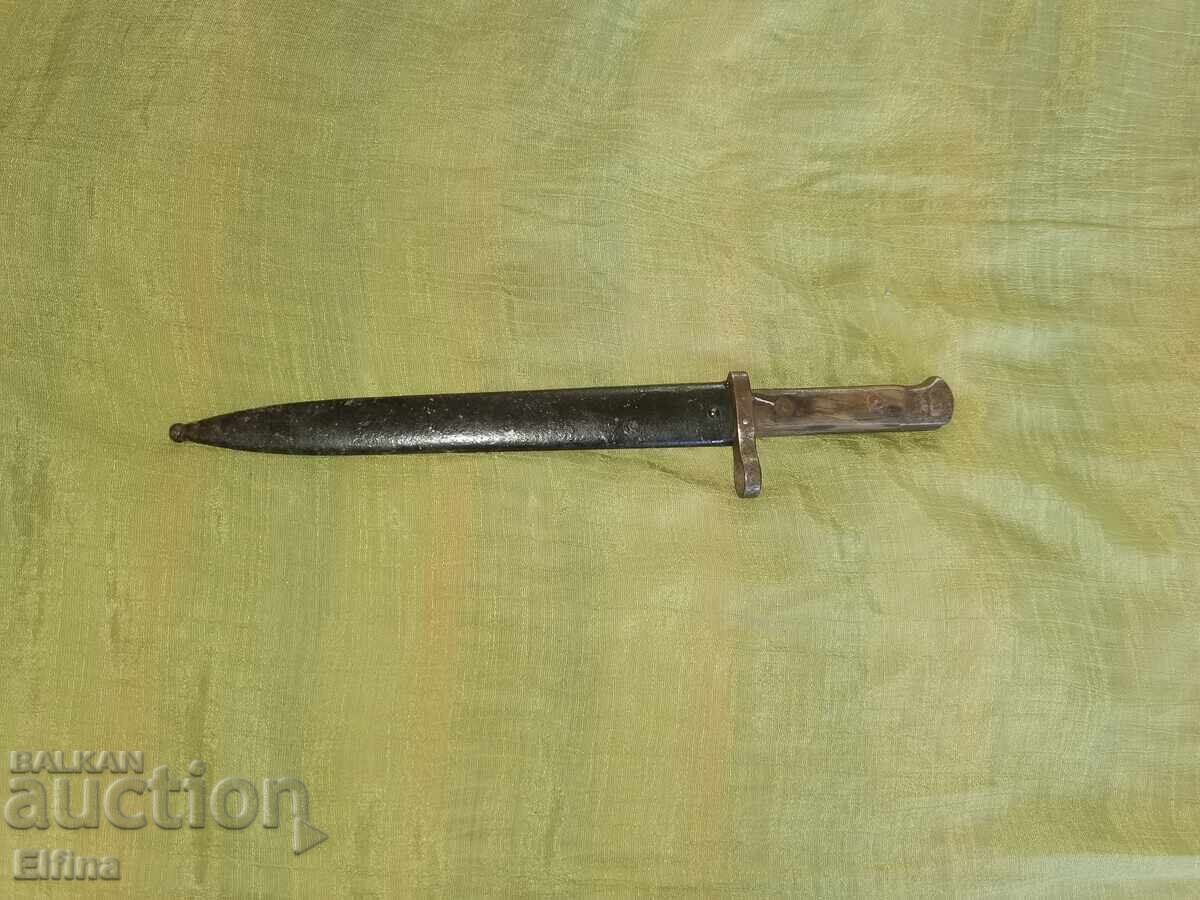 Baionetă militară autentică cu teacă metalică - 6 Baionetă militară autentică cu teacă metalică - 6