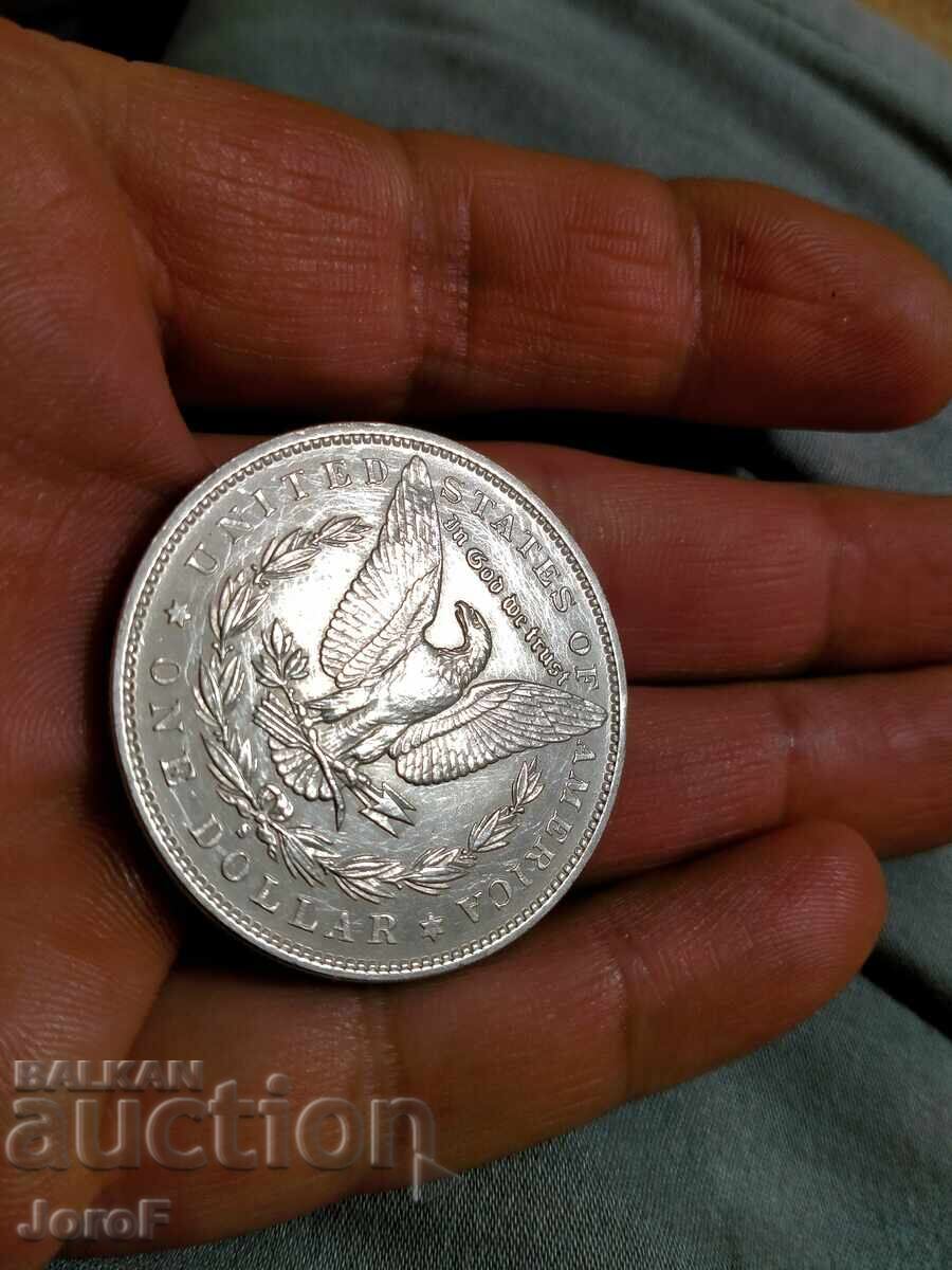 dolar american de argint cu preț € 70.00 | 136.91 BGN