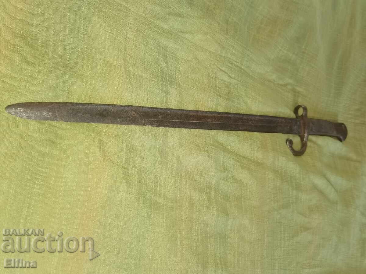 Sabie sau baionetă iatagan veche "Chassepot" (Mle 1866 Chassepot) - 6 Sabie sau baionetă iatagan veche "Chassepot" (Mle 1866 Chassepot) - 6